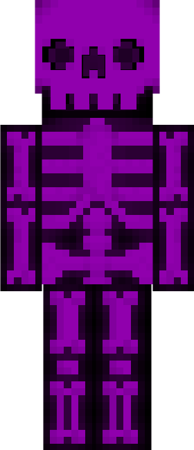 purple skeleton