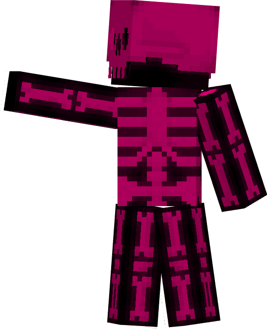 pink skeleton